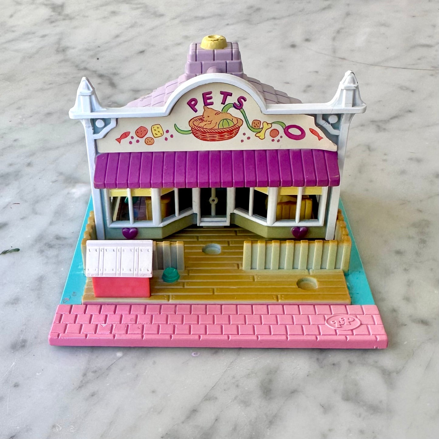 1993 Polly Pocket Pet Shop-Sun Damage