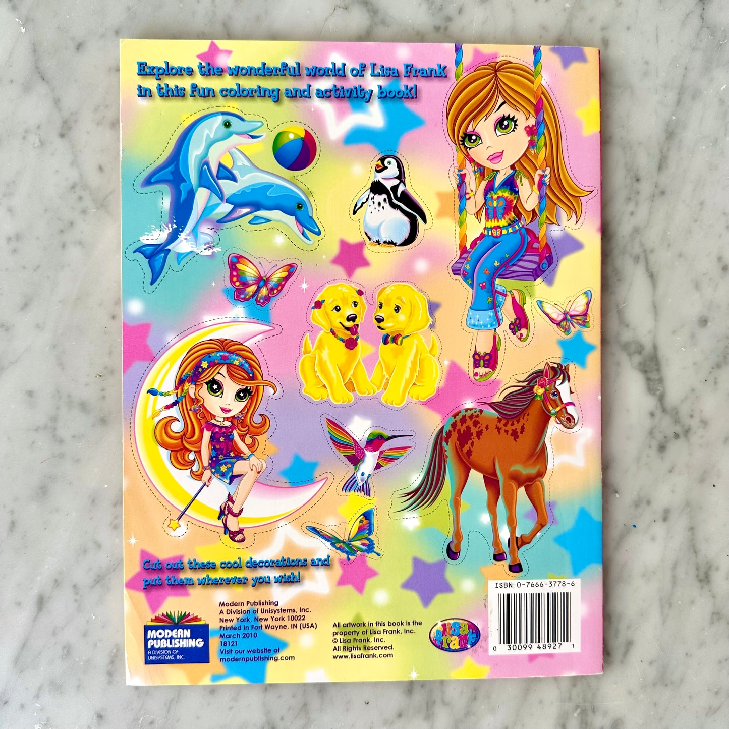 Lisa Frank Giant Coloring & Activity Book