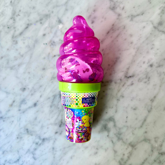 Lisa Frank Ice Cream Bank Cosmetic Set