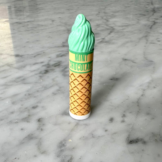 1986 Avon Double Fun “Mint Chocolate” Lip Balm