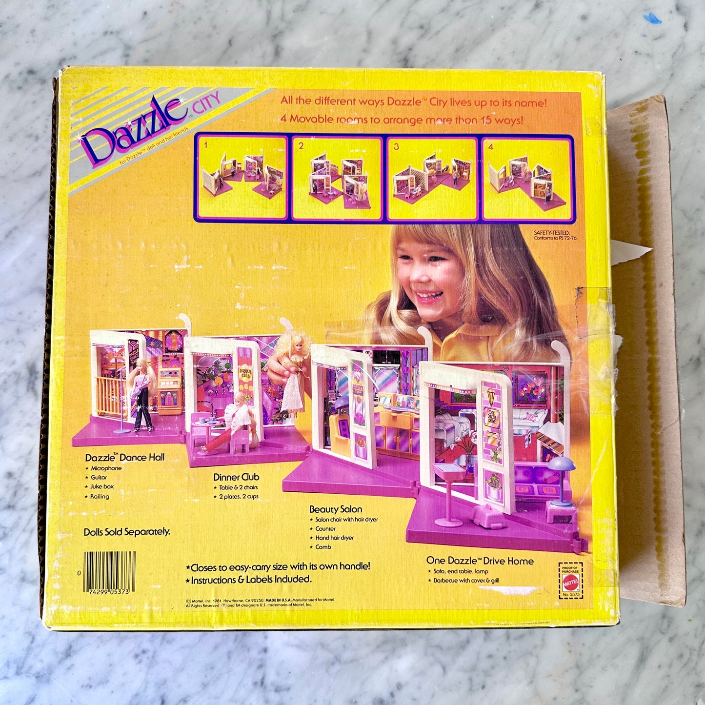 1981 Mattel Dazzle City Playset