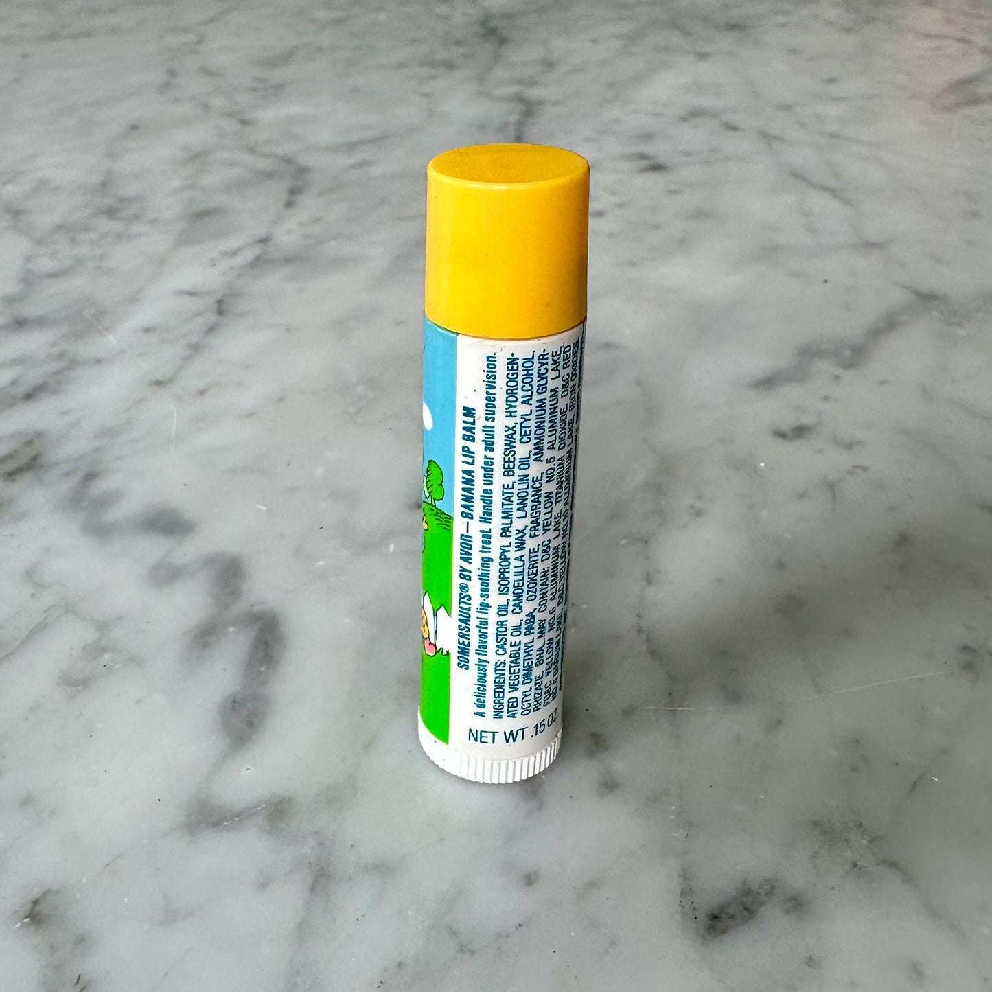 1996 Avon Somersaults Banana Lip Balm