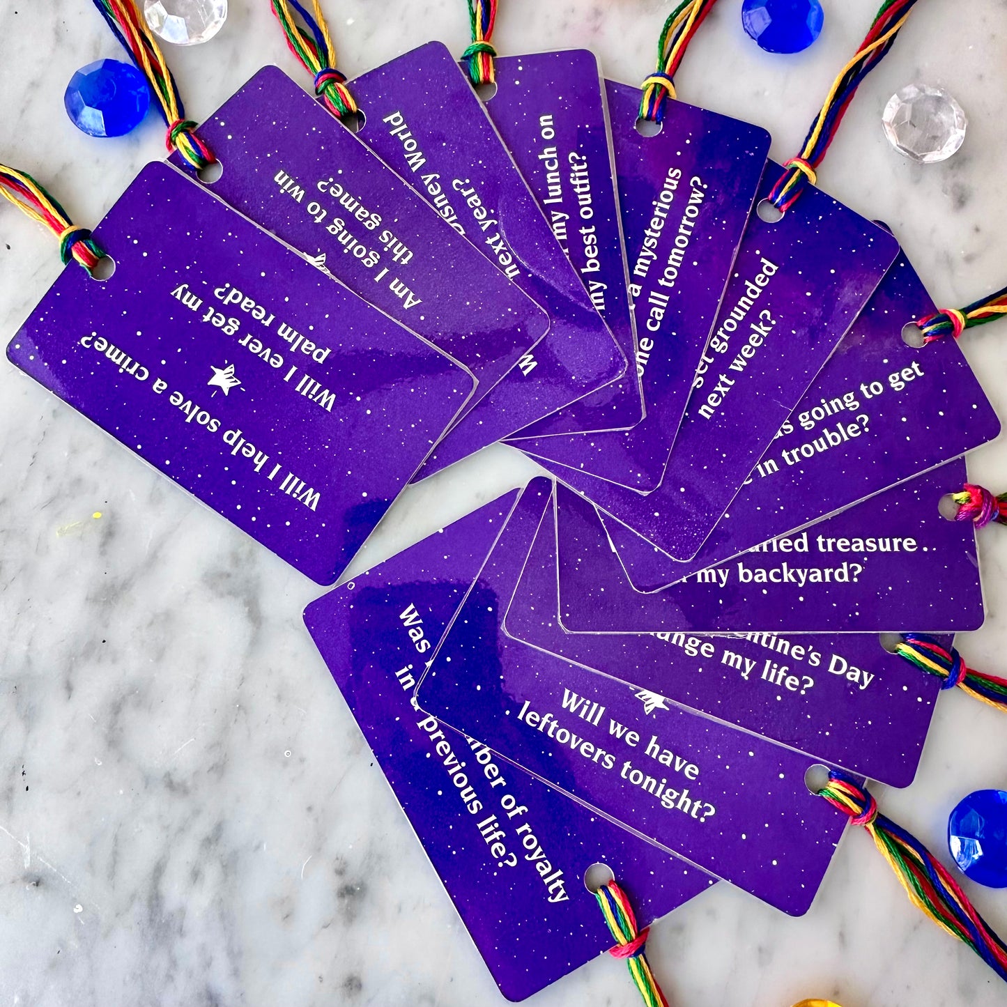 90’s Ask Zandar Game Card Bookmark