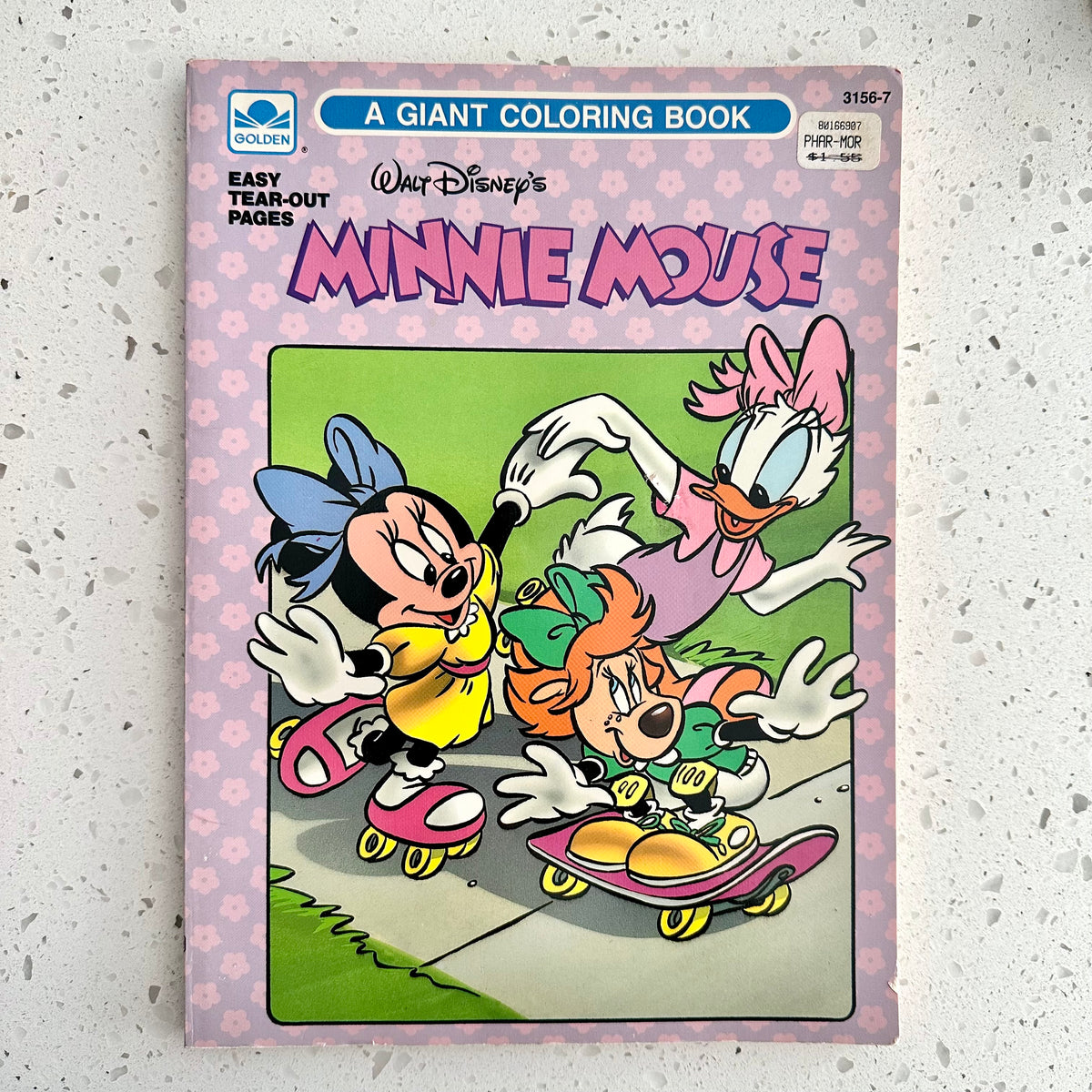 1990 Walt Disney's Minnie Mouse Coloring Book