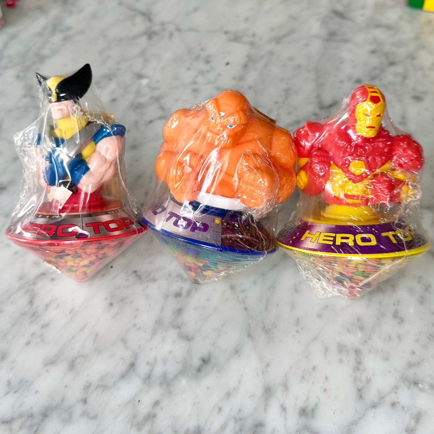 1995 Marvel Candy Top Set of 3