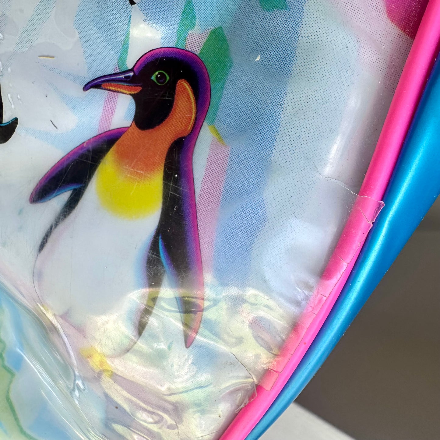 1990’s Lisa Frank Hugging Penguins Backpack