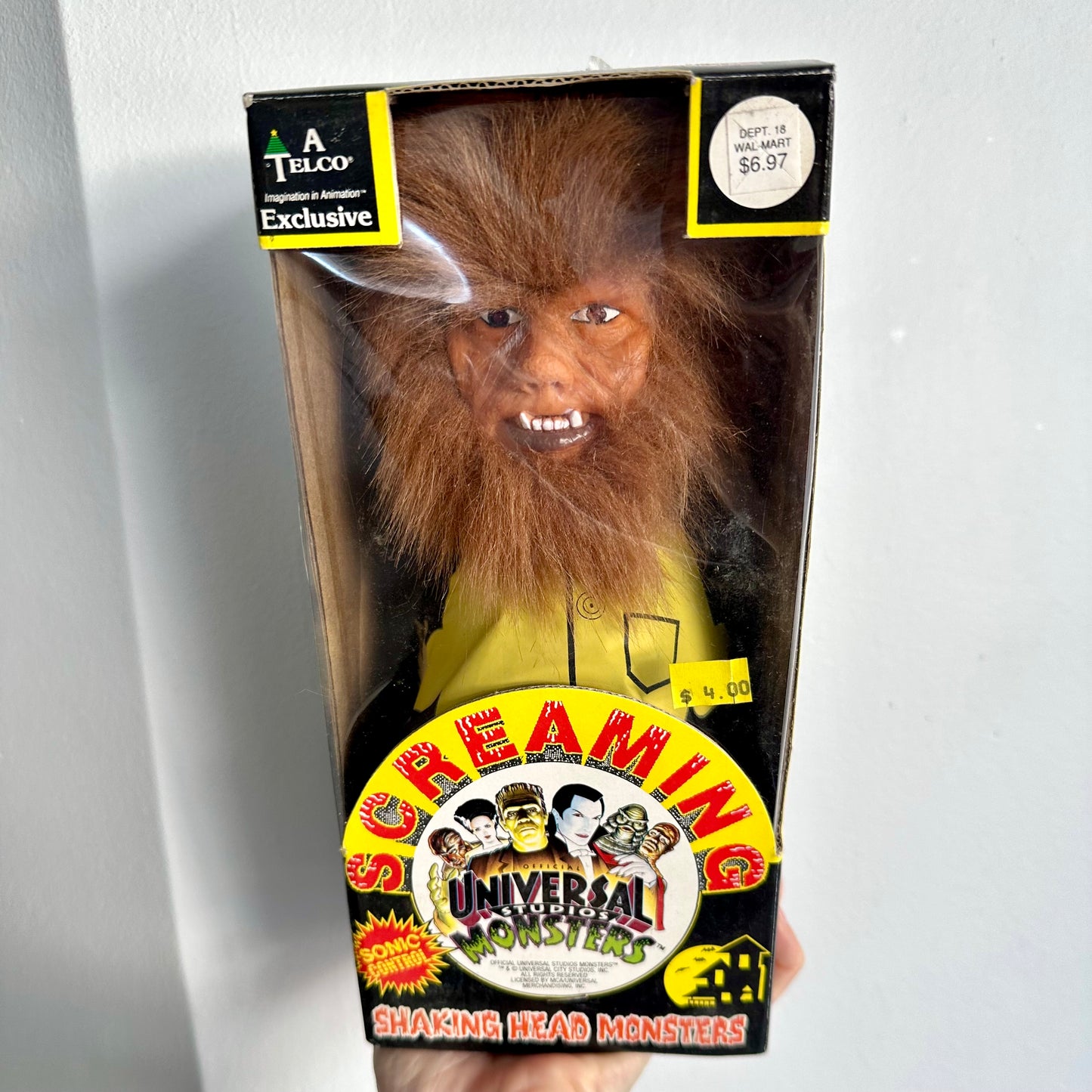 1992 Telco Universal Monsters “Wolfman” Shaking Head Monster