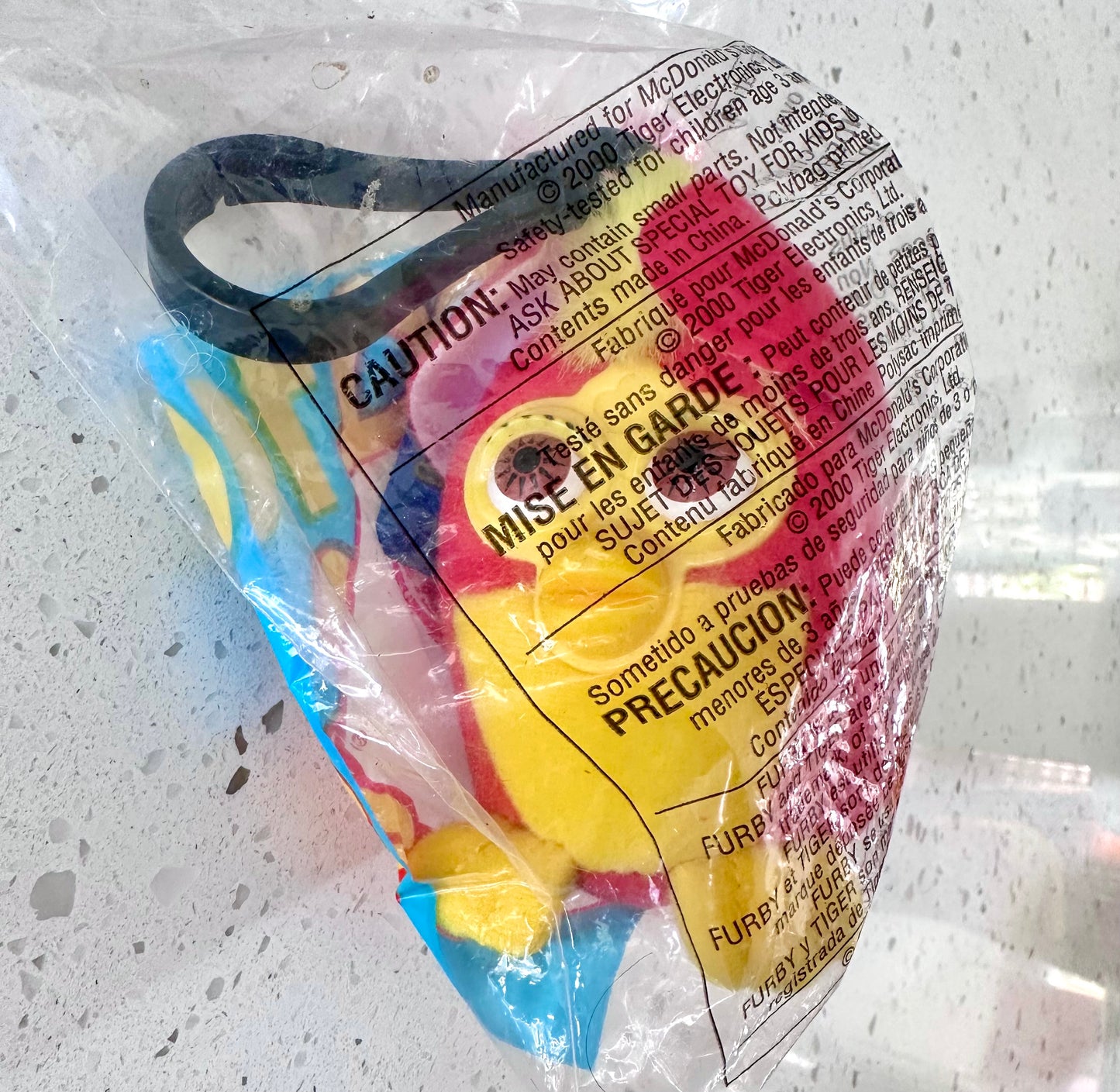 2000 Furby Fox Plush McDonald’s Toy