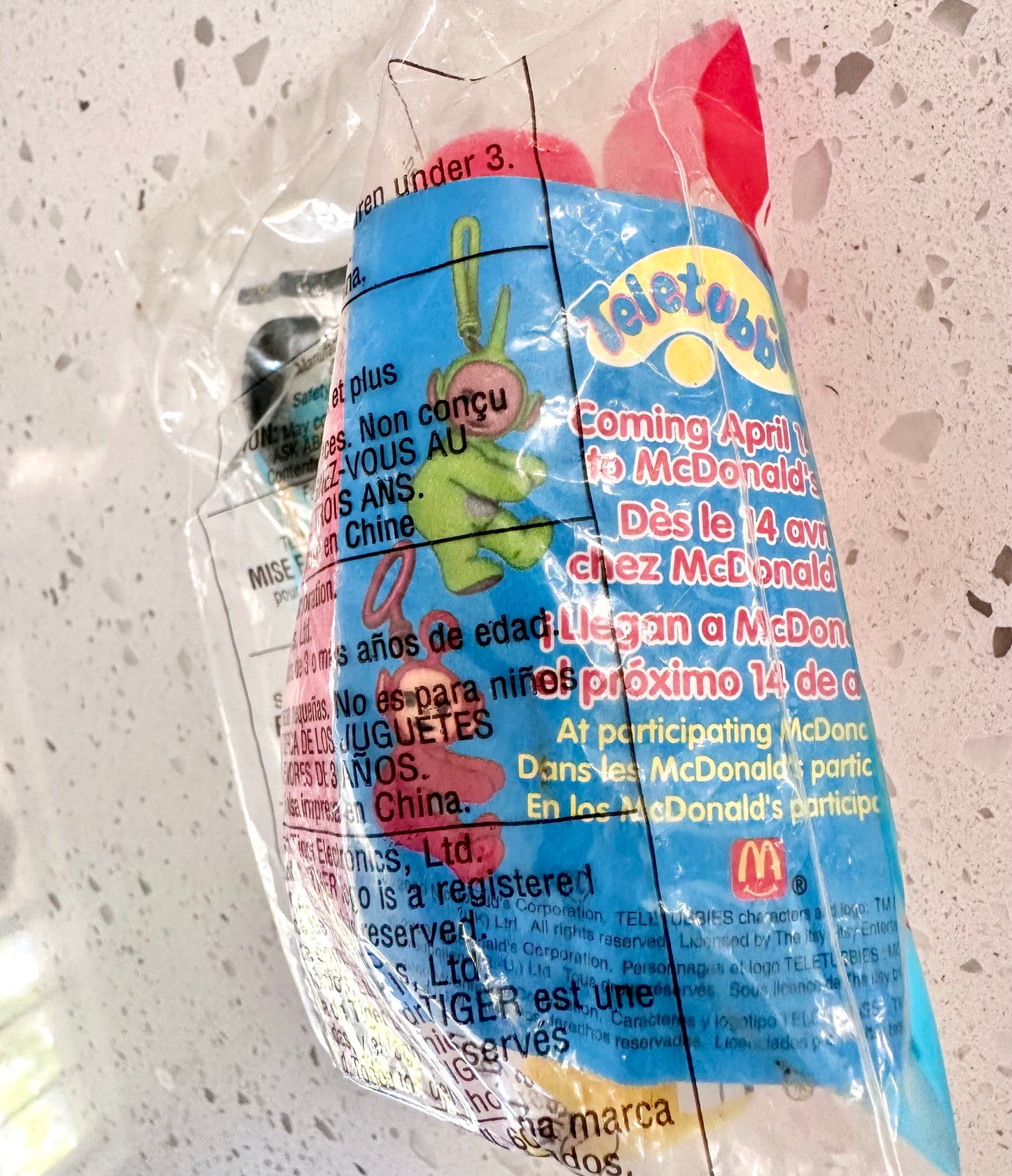 2000 Furby Fox Plush McDonald’s Toy