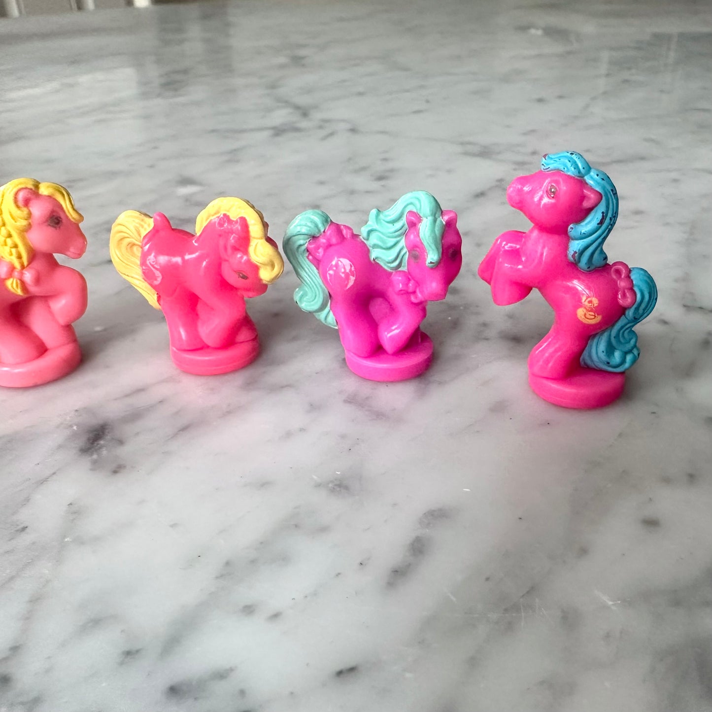 80’s G1 My Little Pony-Petite Ponies “Pretty Pony Parade” set of 5