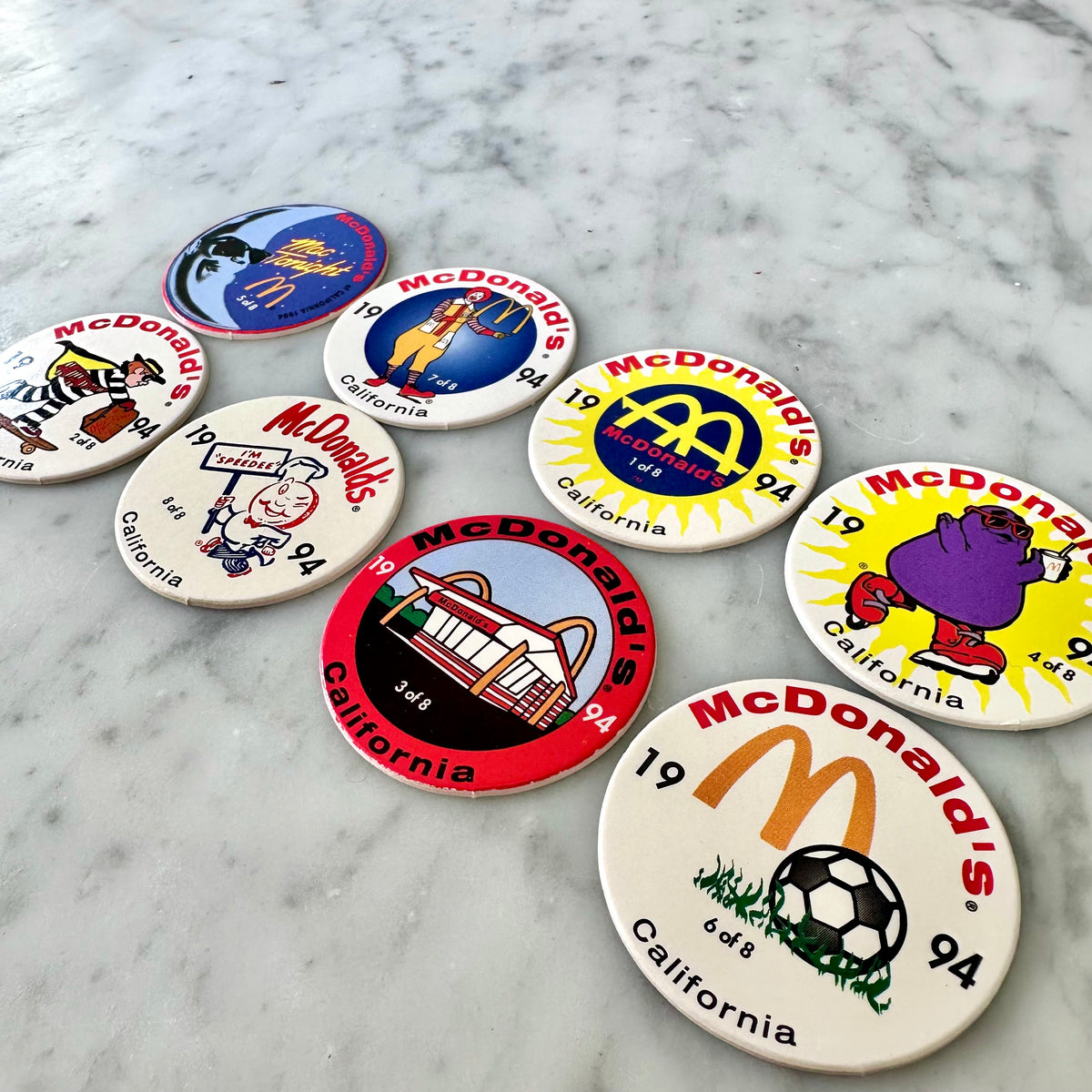 1994 McDonald’s POGS