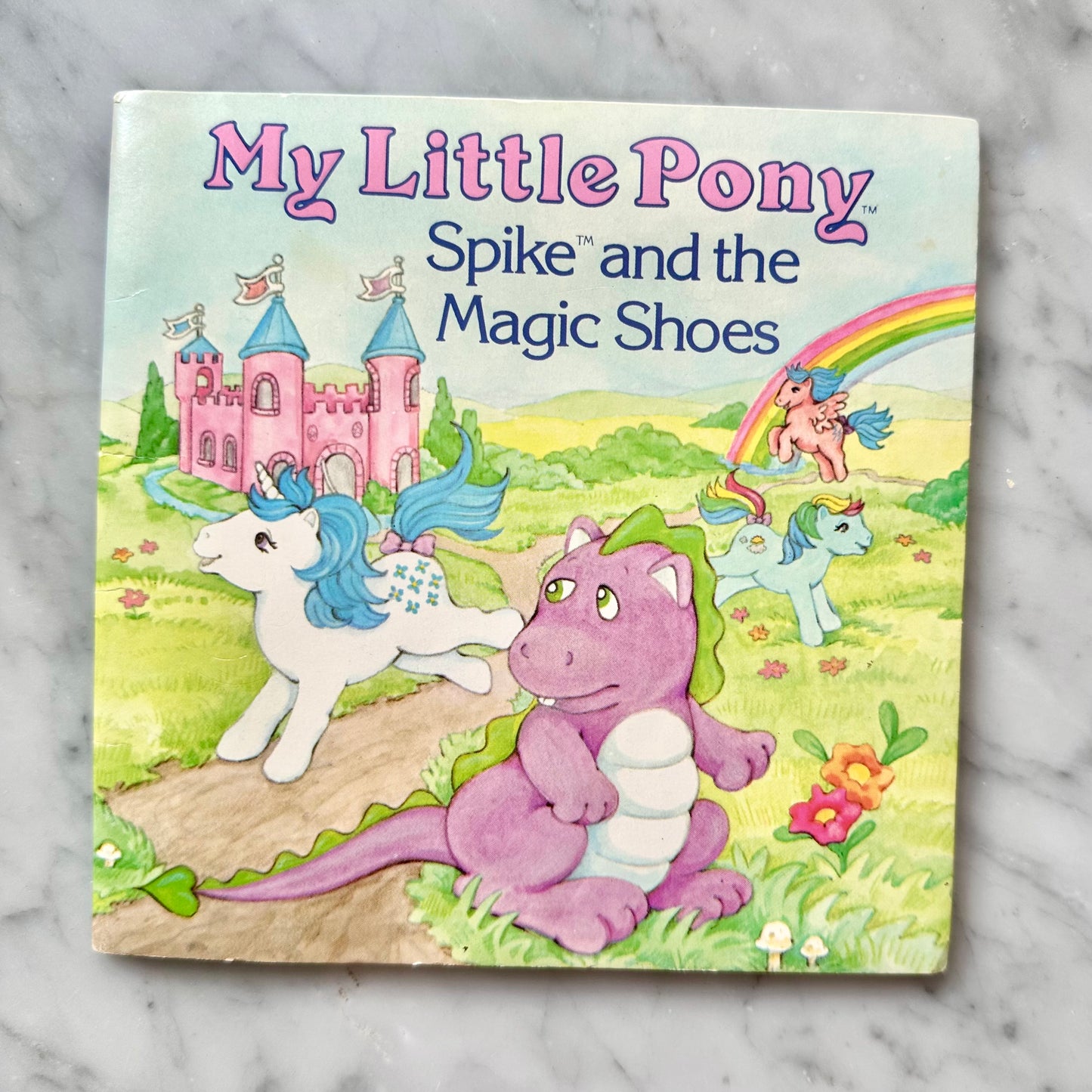 1985 My Little Pony “Spike and the Magic Shoes” Book