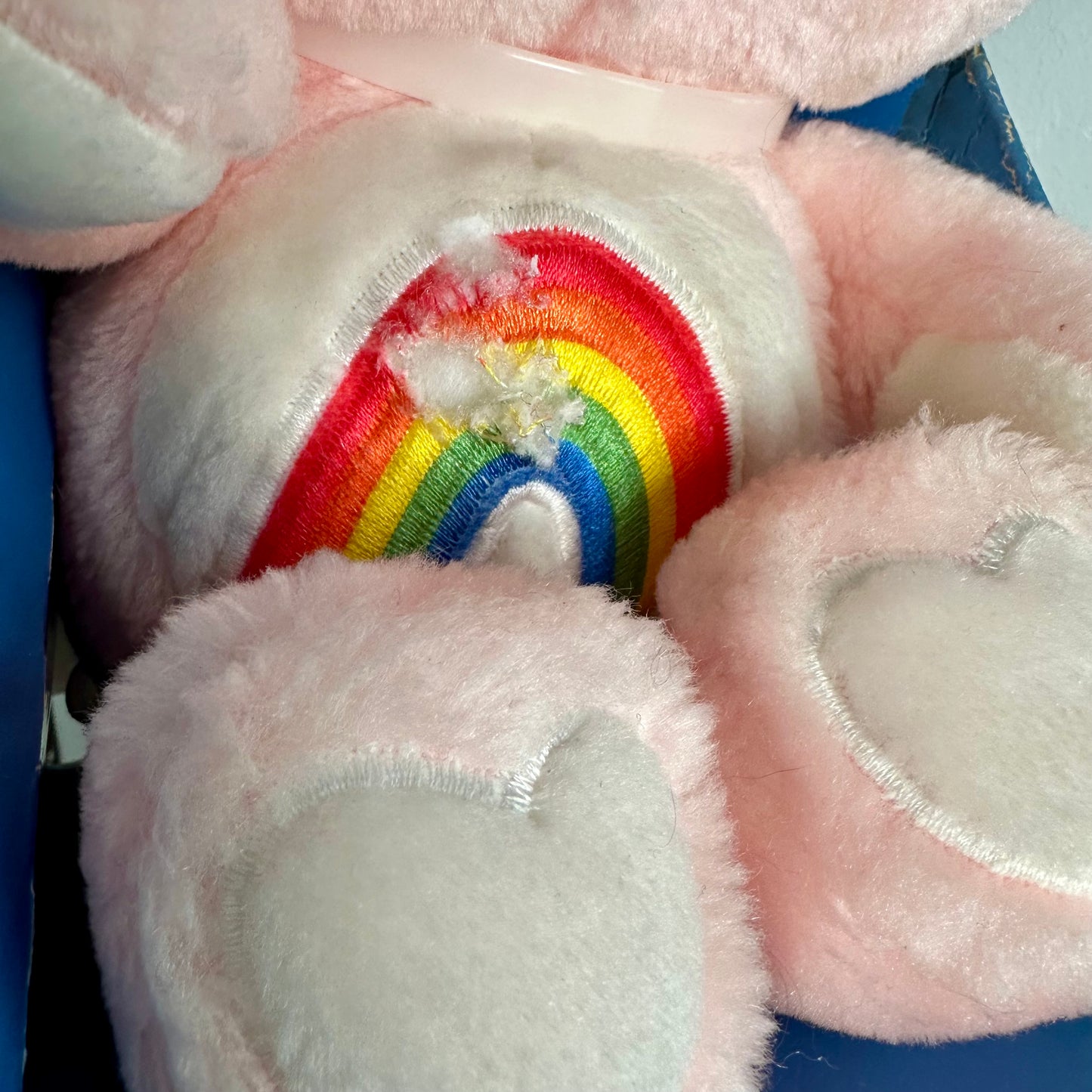 1983 Care Bears “Cheer Bear” Plush *Damaged*