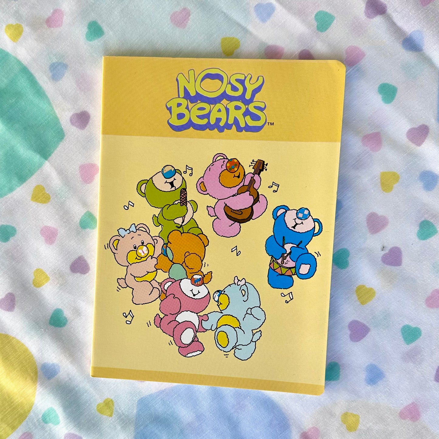 80’s Dead Stock Nosey Bears Notebook