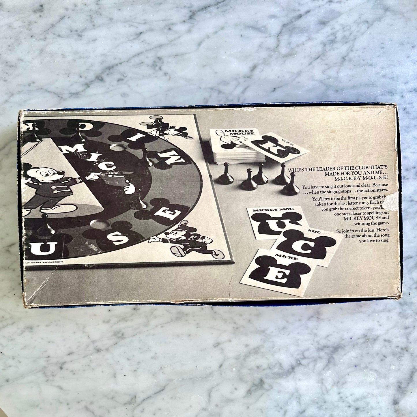 1976 Mickey Mouse Board Game