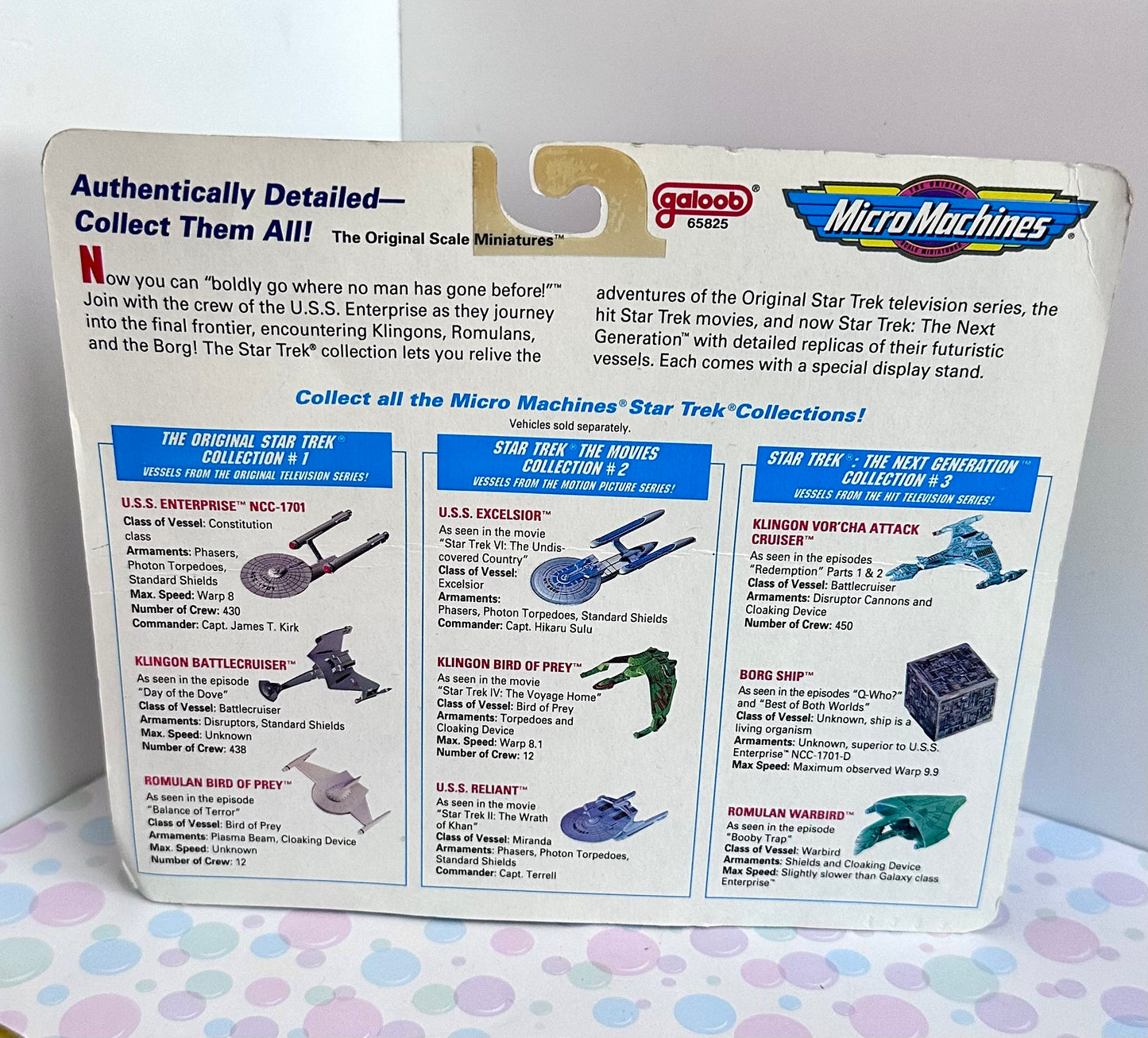 1993 Micro Machines The Original Star Trek