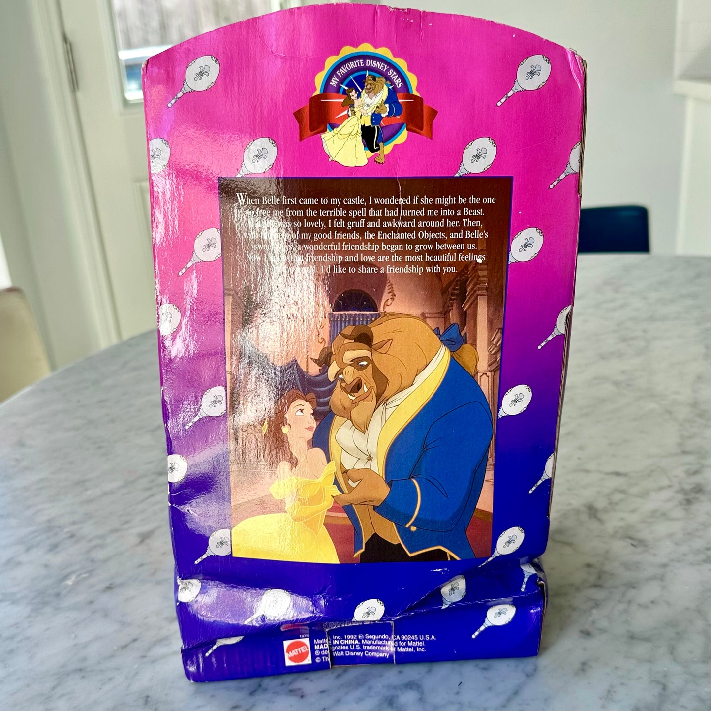 1992 Disney Beauty and the Beast “Beast” Plush
