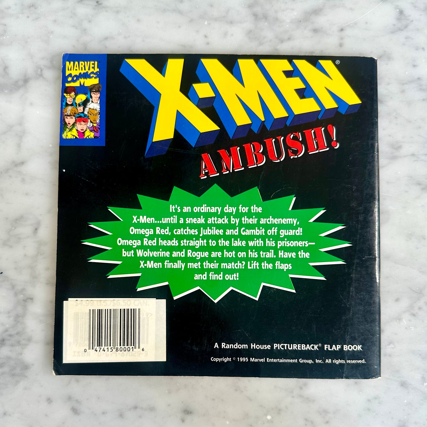 1995 X-Men Ambush Book
