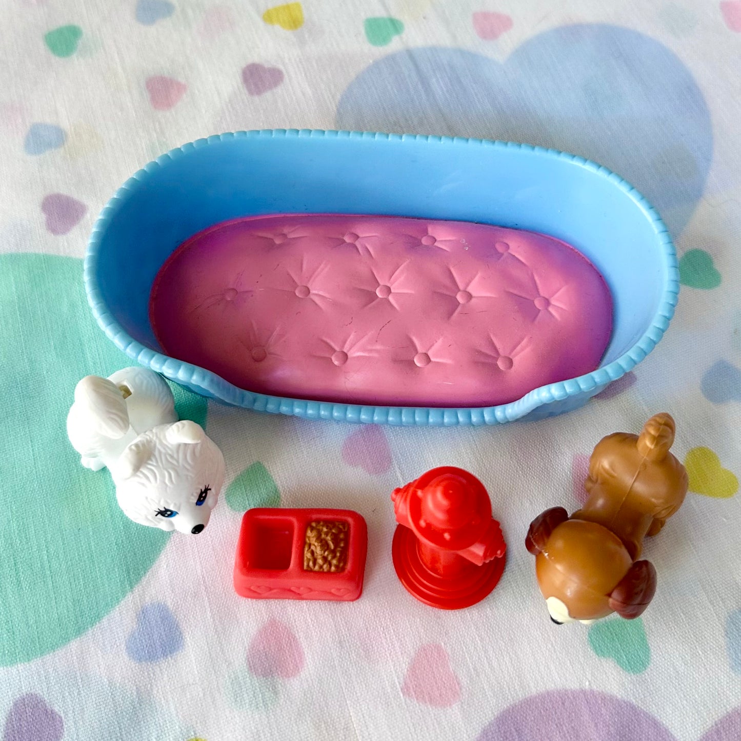 1992 Littlest Pet Shop Playful Puppies Playset