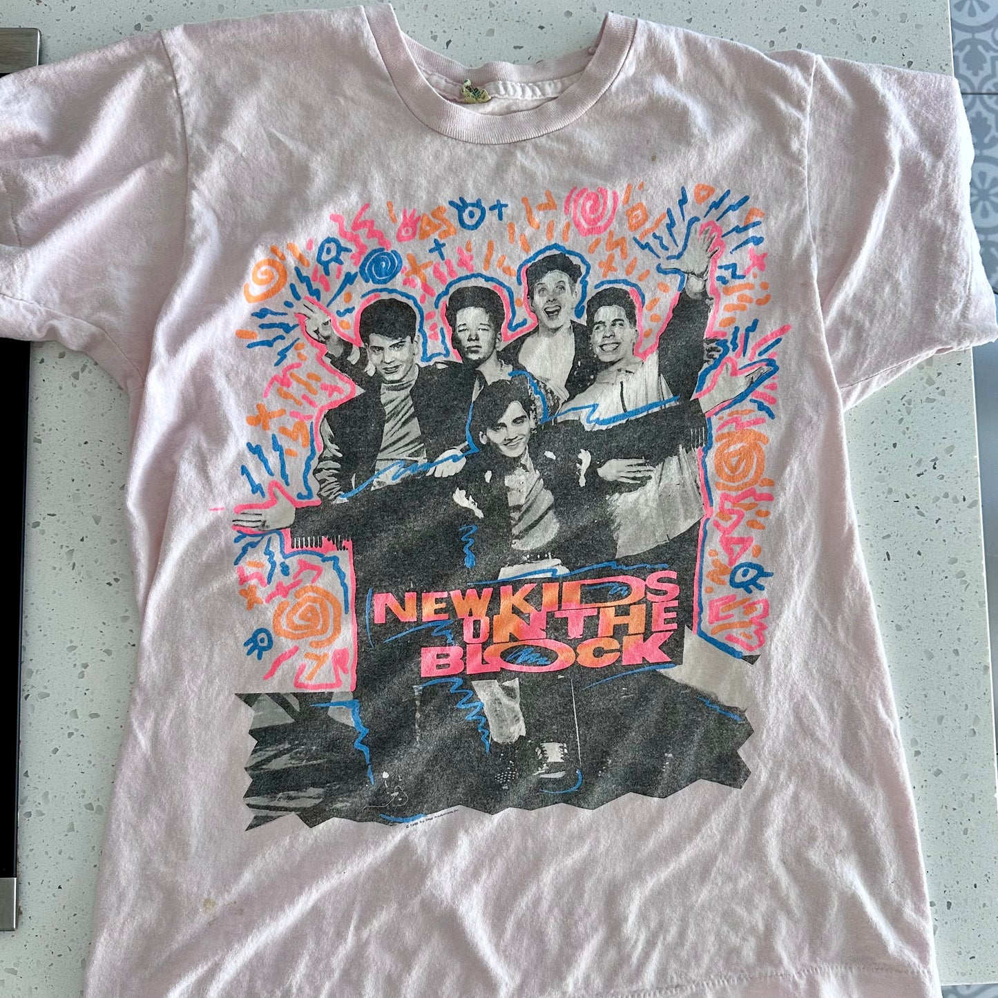 1988 New Kids On The Block Album Promo Tee