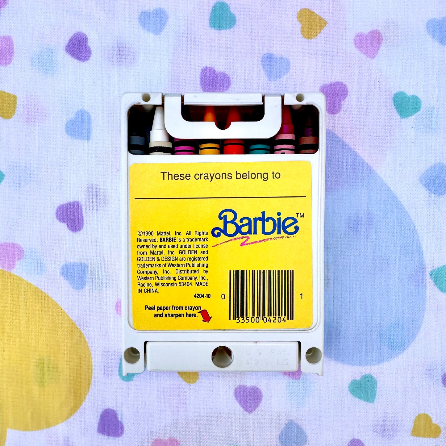 1990 Barbie Crayons
