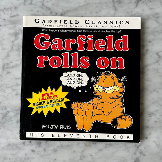 Vintage Garfield “Rolls On” Comic Book