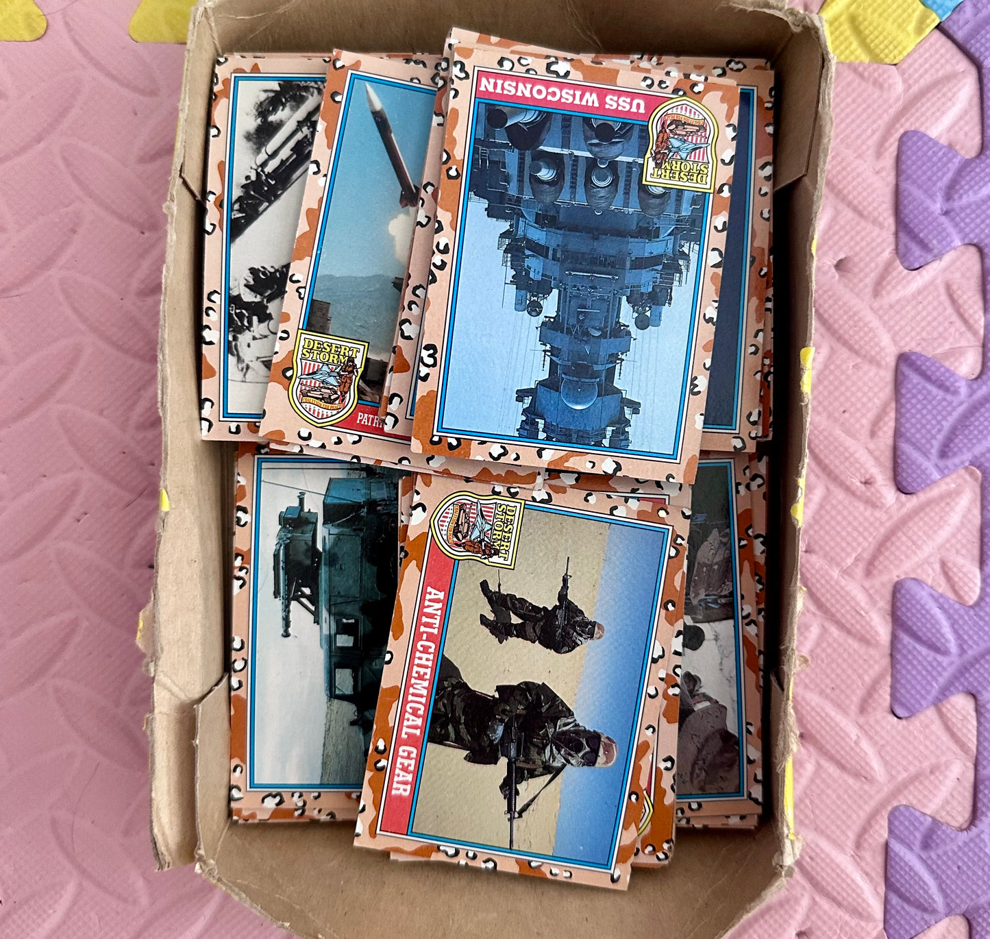 1991 Desert Storm Topps Trading Cards