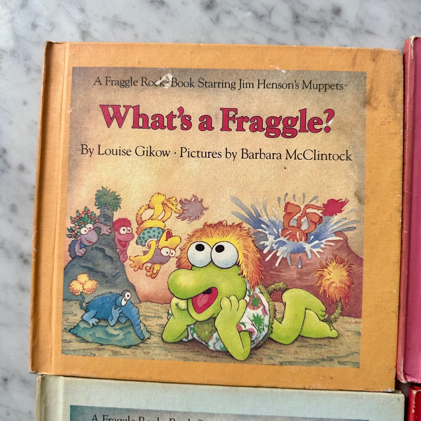 Vintage Fraggle Rock Book Lot
