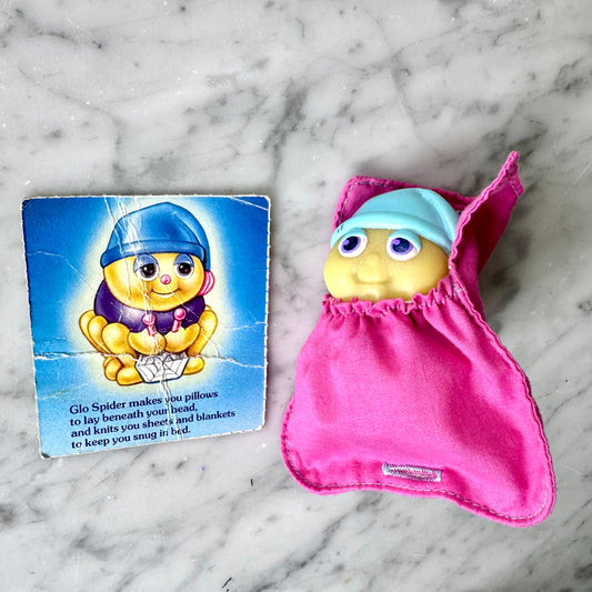 1985 Glo Spider with Sleeping Bag and Card