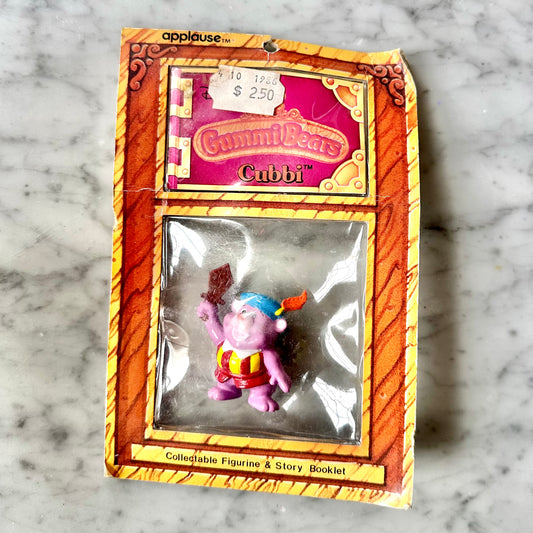 1985 Applause Disney Gummi Bears “Cubbi” figure-never opened
