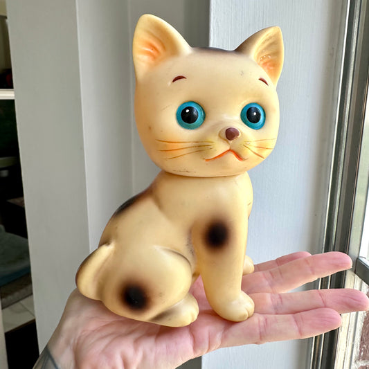 Vintage Rubber Kitten