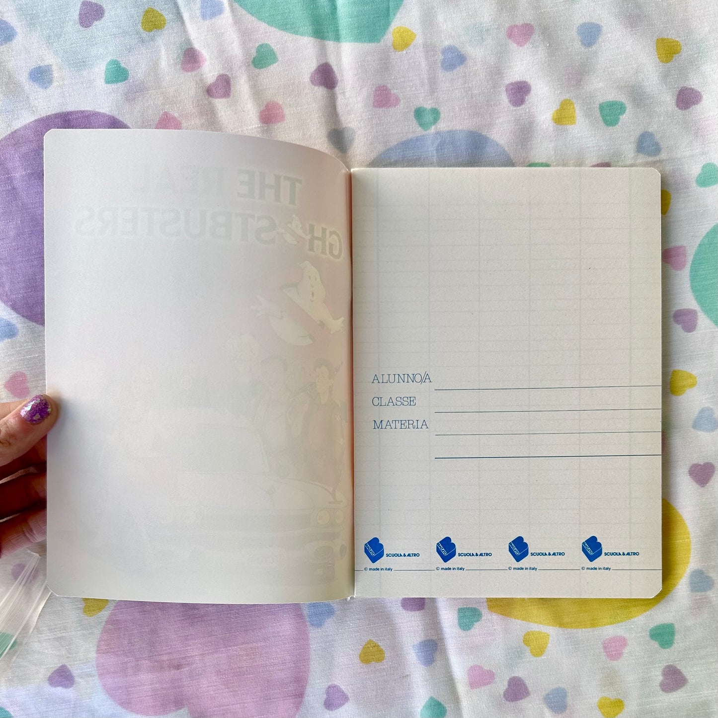 1989 The Real Ghostbusters Notebook