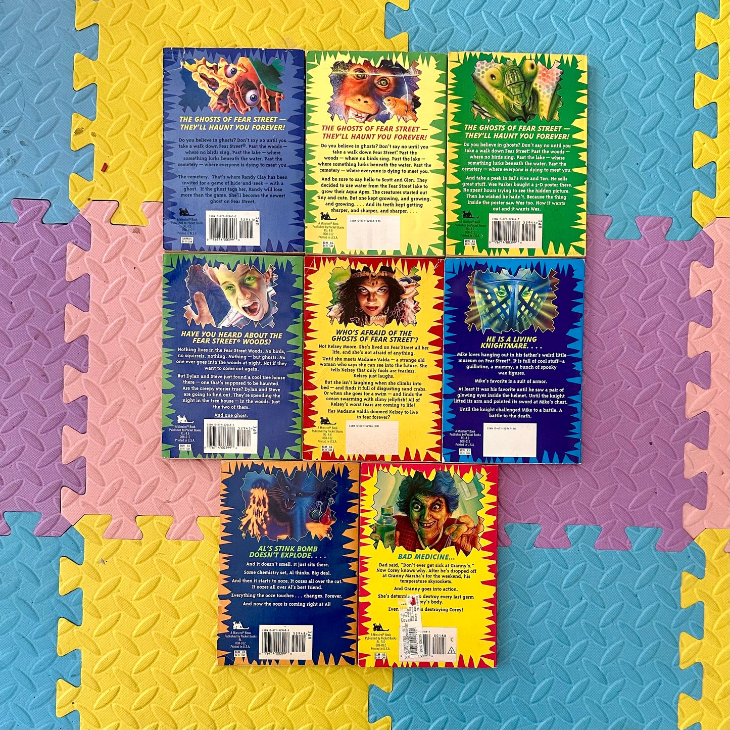 R.L. Stine Ghosts of Fear Street Books-You Pick