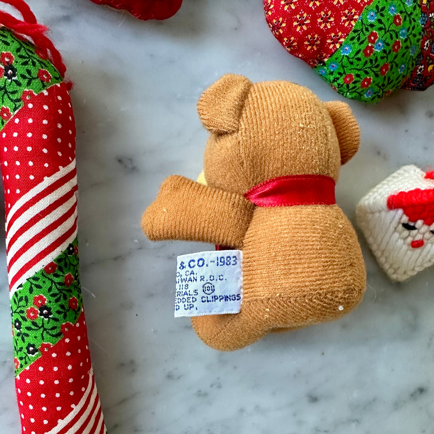 1980’s Handmade Christmas Ornaments