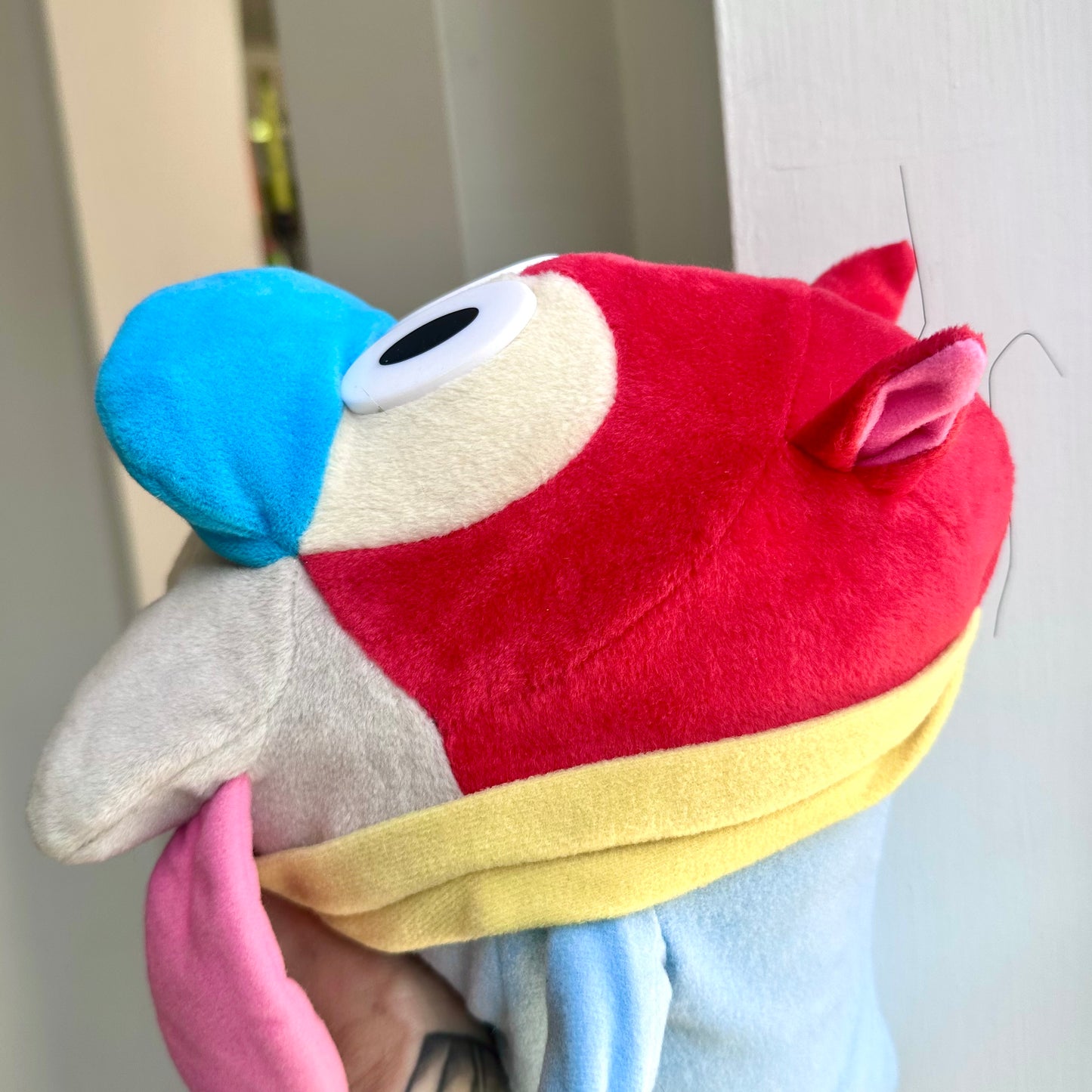 1992 Dakin Ren & Stimpy Inflatable Plush