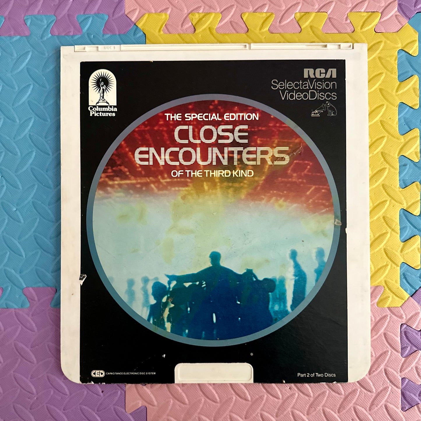 Close Encounters Parts 1 & 2 CED Video Disc