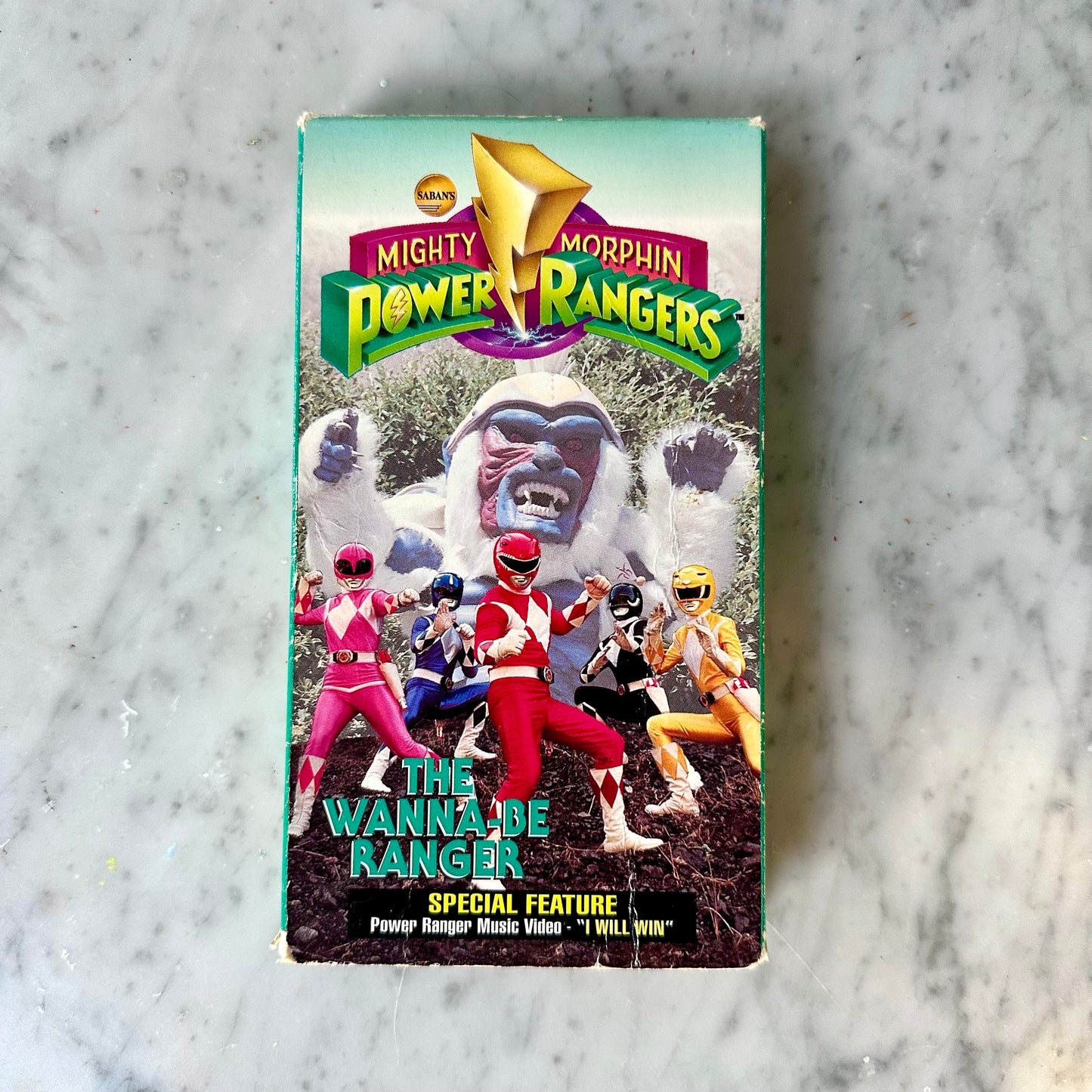 1994 Mighty Morphin Power Rangers “The Wanna Be Ranger” VHS