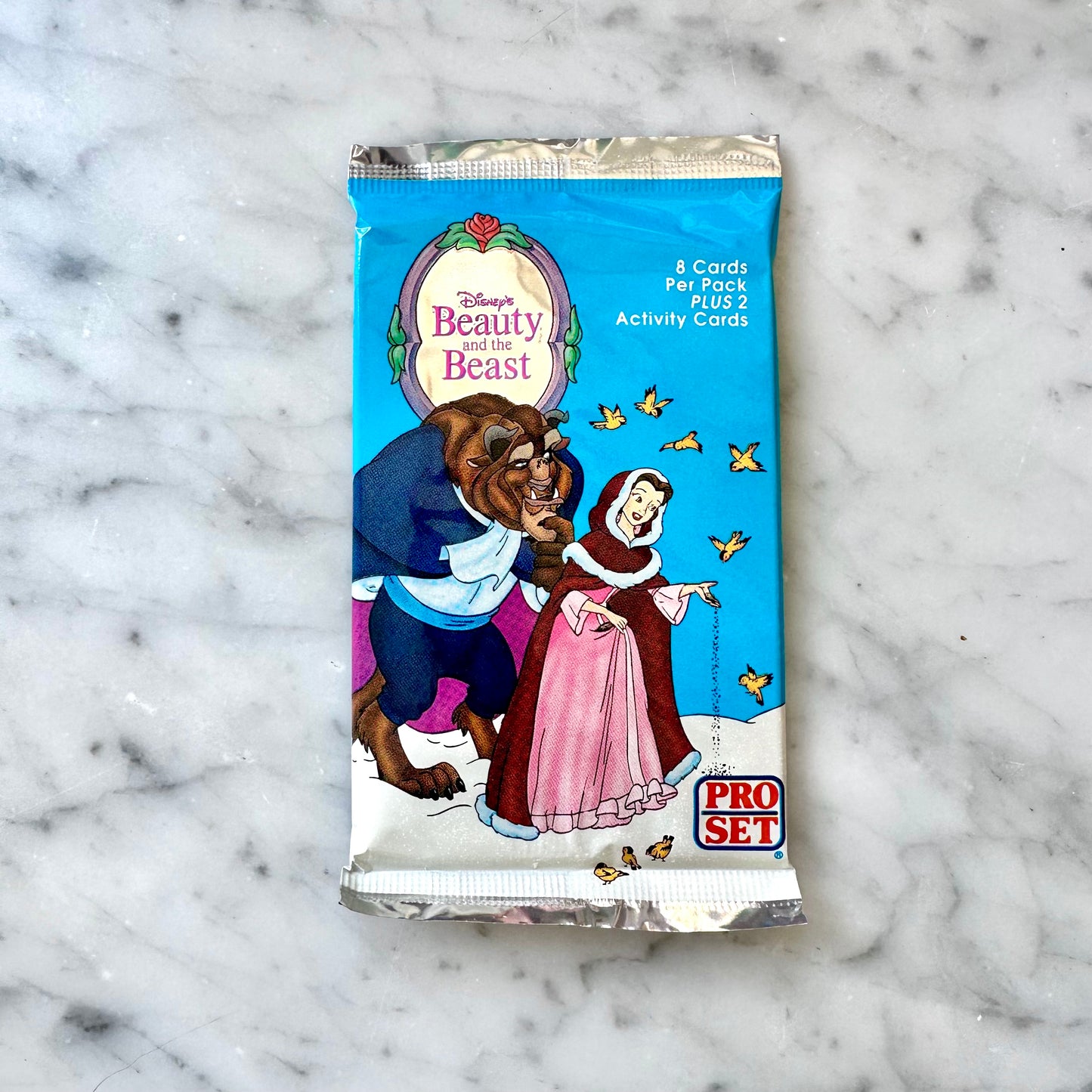 1992 Disney’s Beauty and the Beast Trading Card Pack
