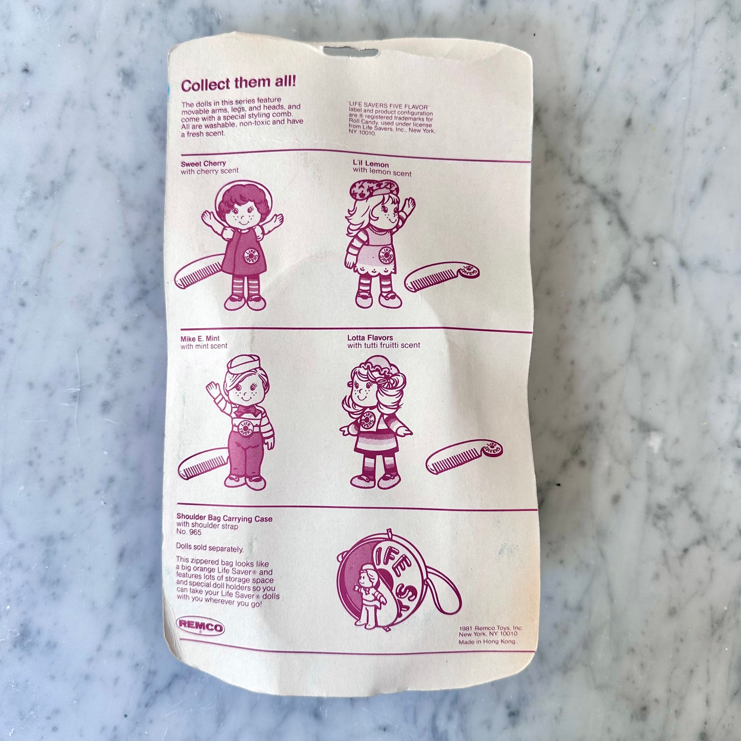 1981 Life Savers Scented Doll