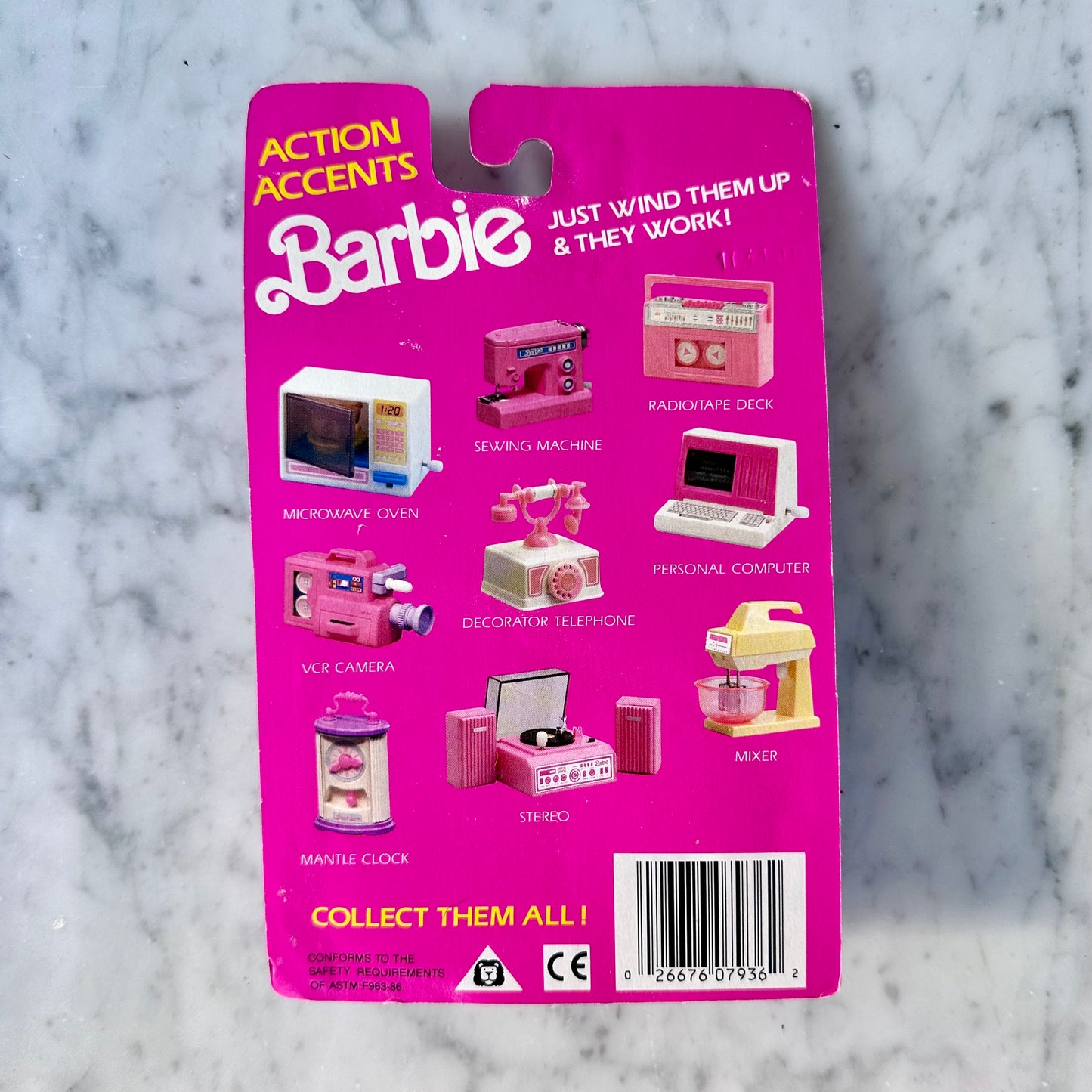 1989 Barbie Wind Up Mixer