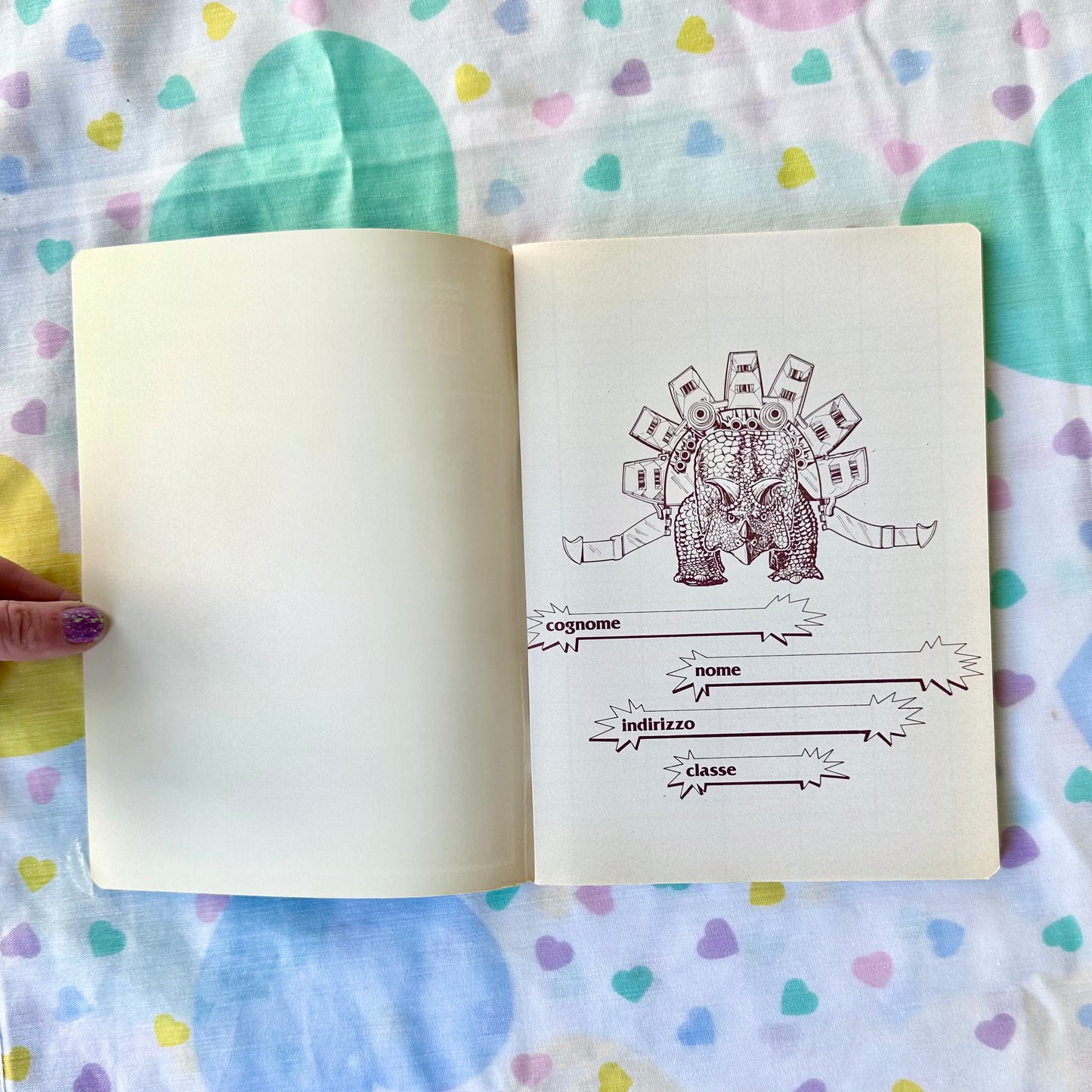 80’s Dead Stock Dino Riders Notebook
