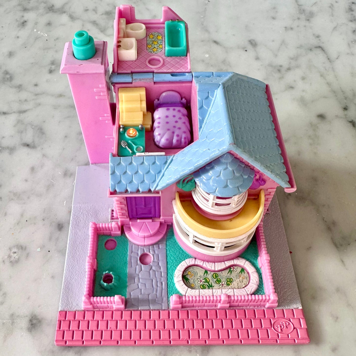 1993 Polly Pocket Bay Window Light Up House