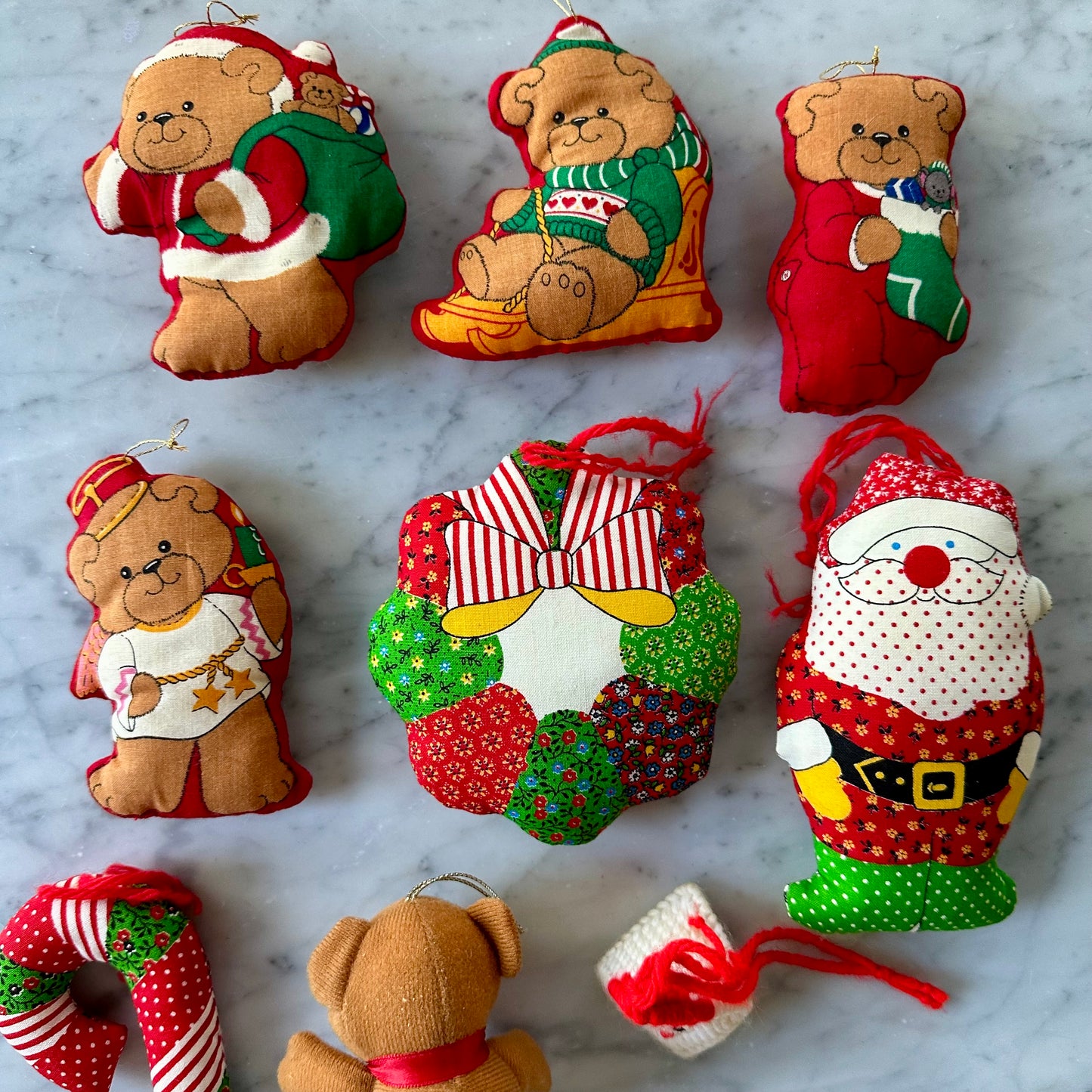 1980’s Handmade Christmas Ornaments