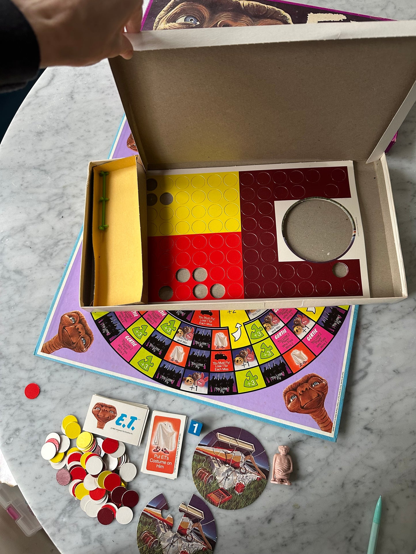 1982 E.T. Board Game
