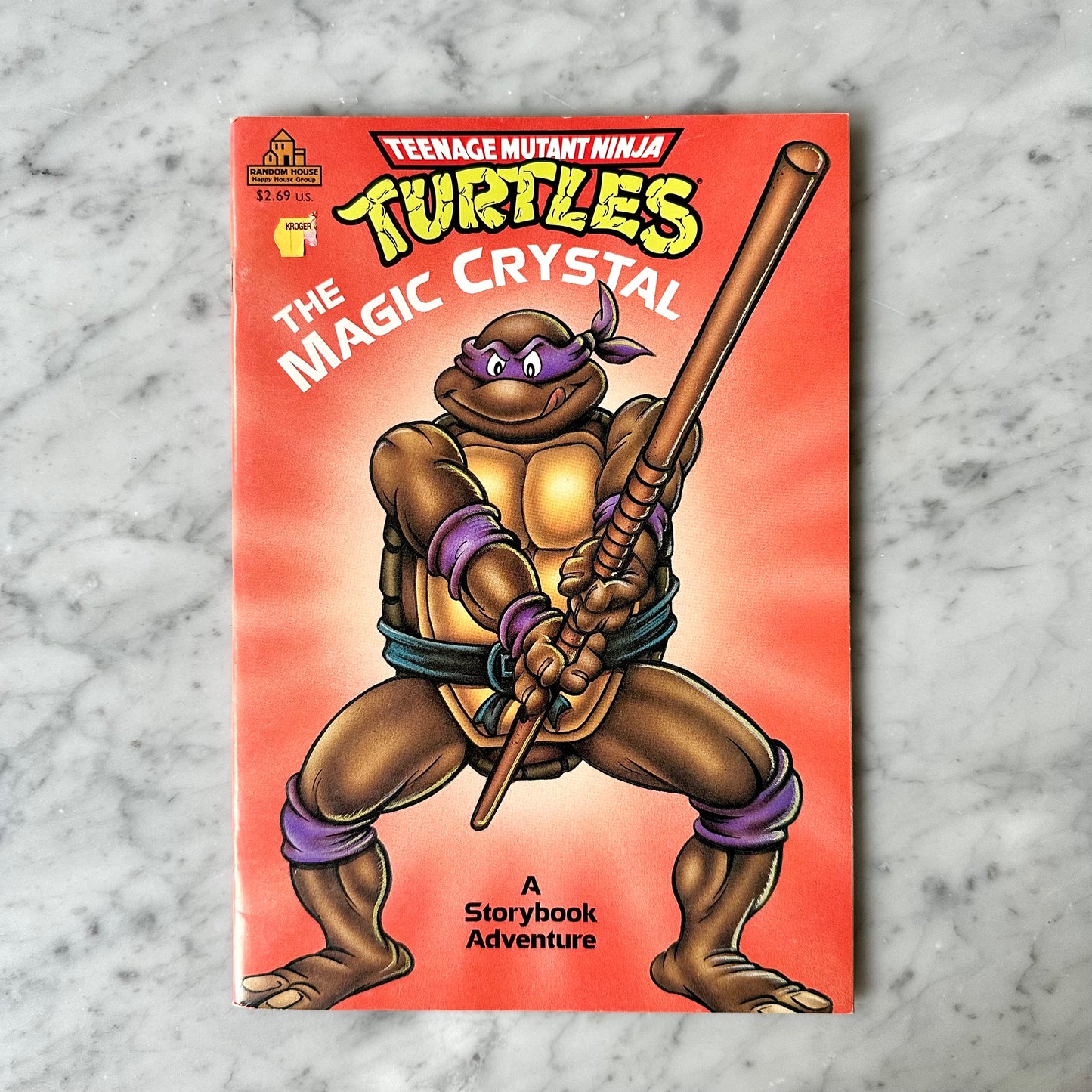 1990 TMNT “The Magic Crystal” A Storybook Adventure