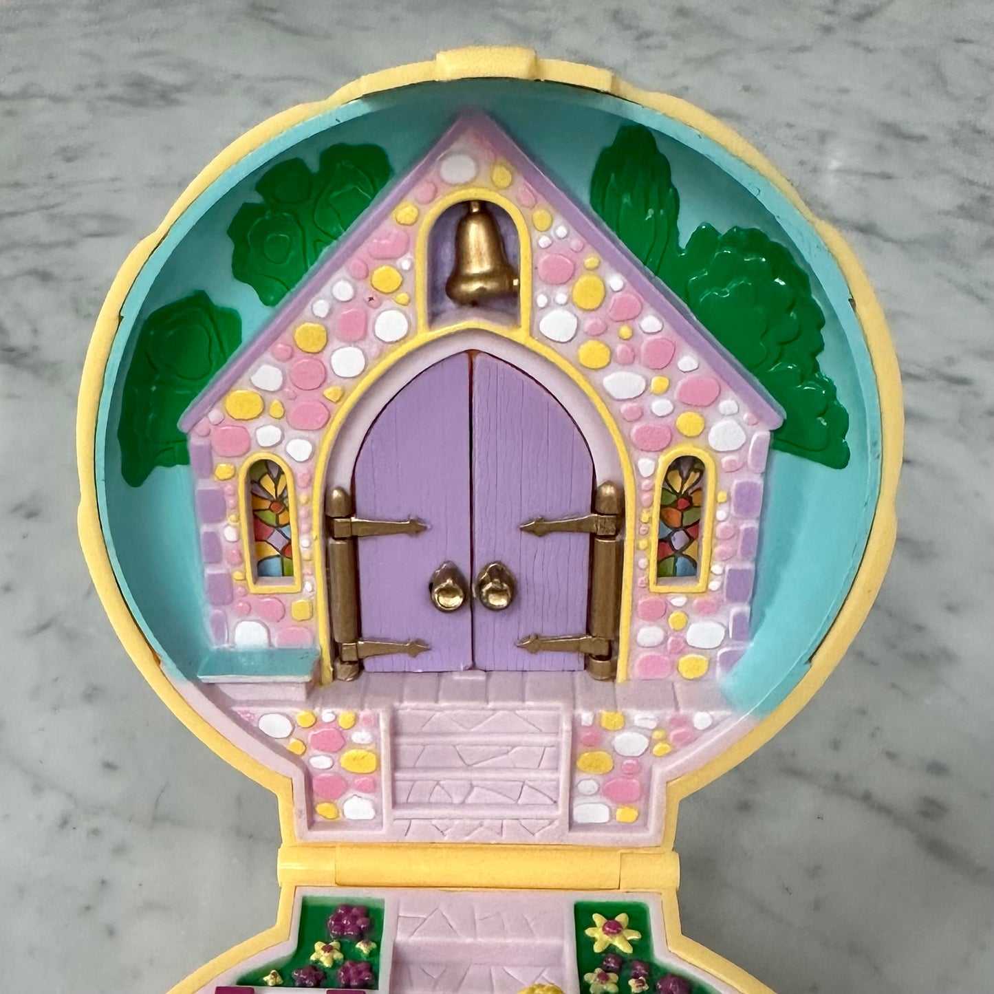 1989 Polly Pocket Nancy’s Wedding Day Yellow Variation