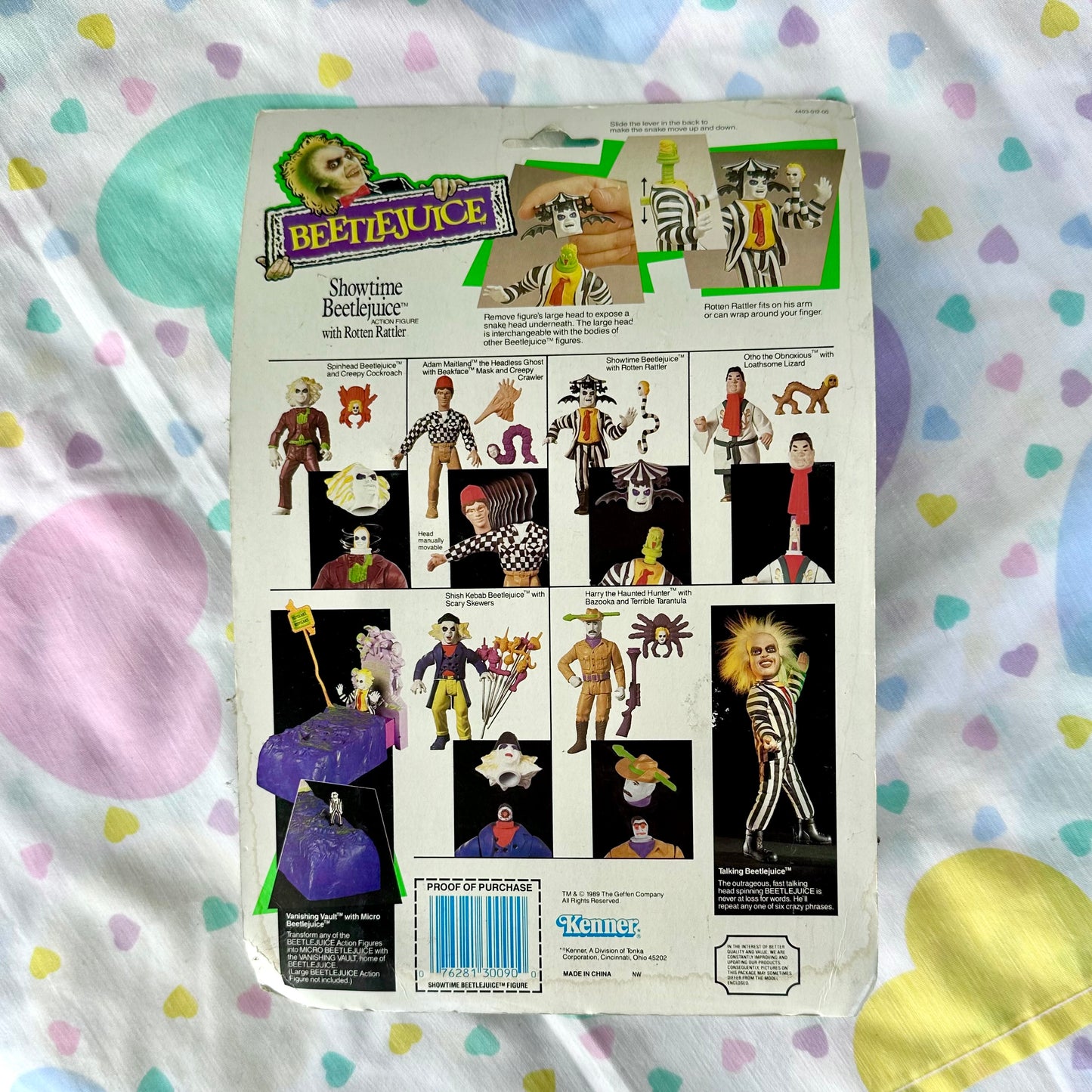 1989 Kenner Showtime Beetlejuice