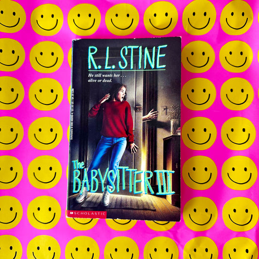 R.L. Stine “The Babysitter 3” Book