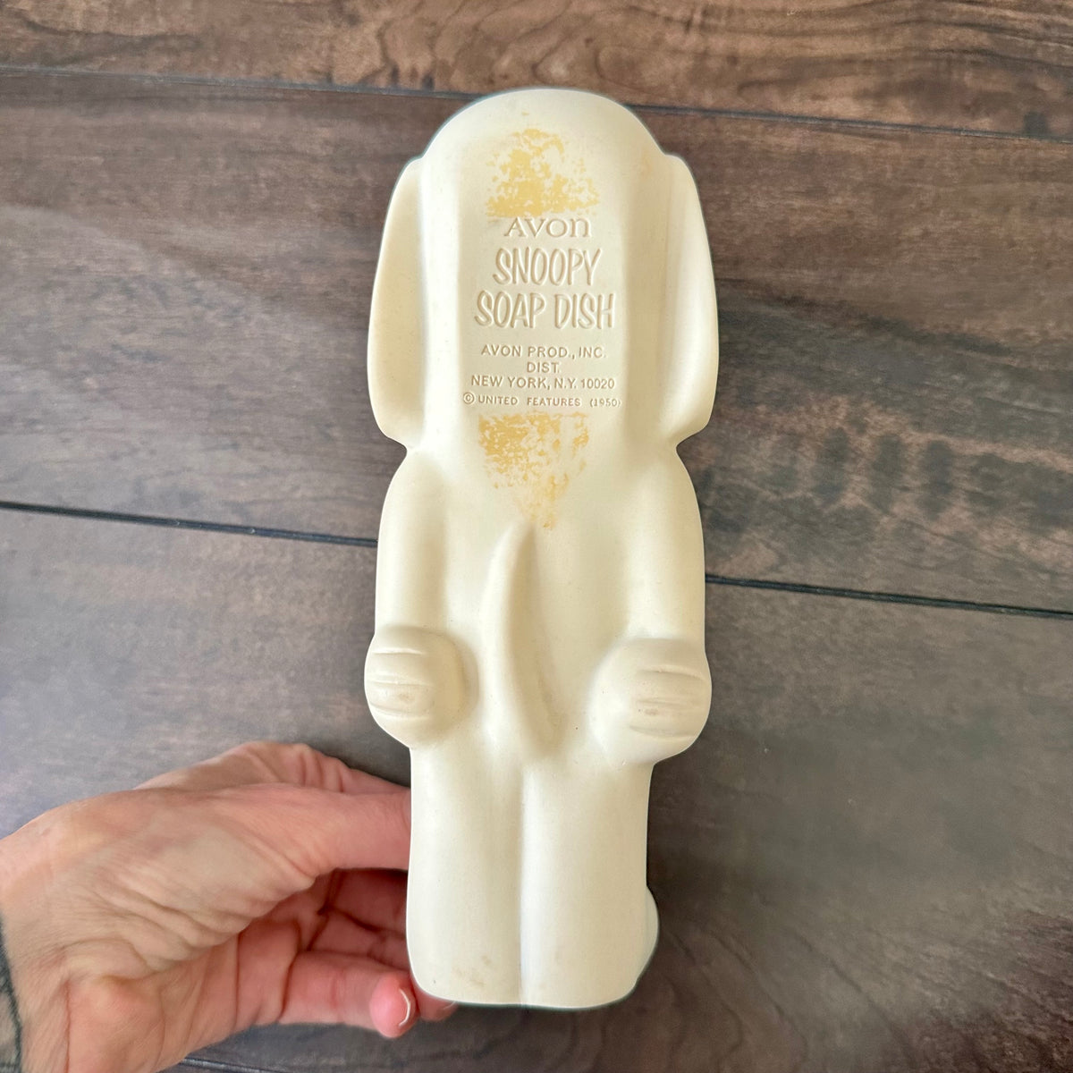 1950 Avon Snoopy Soap Dish