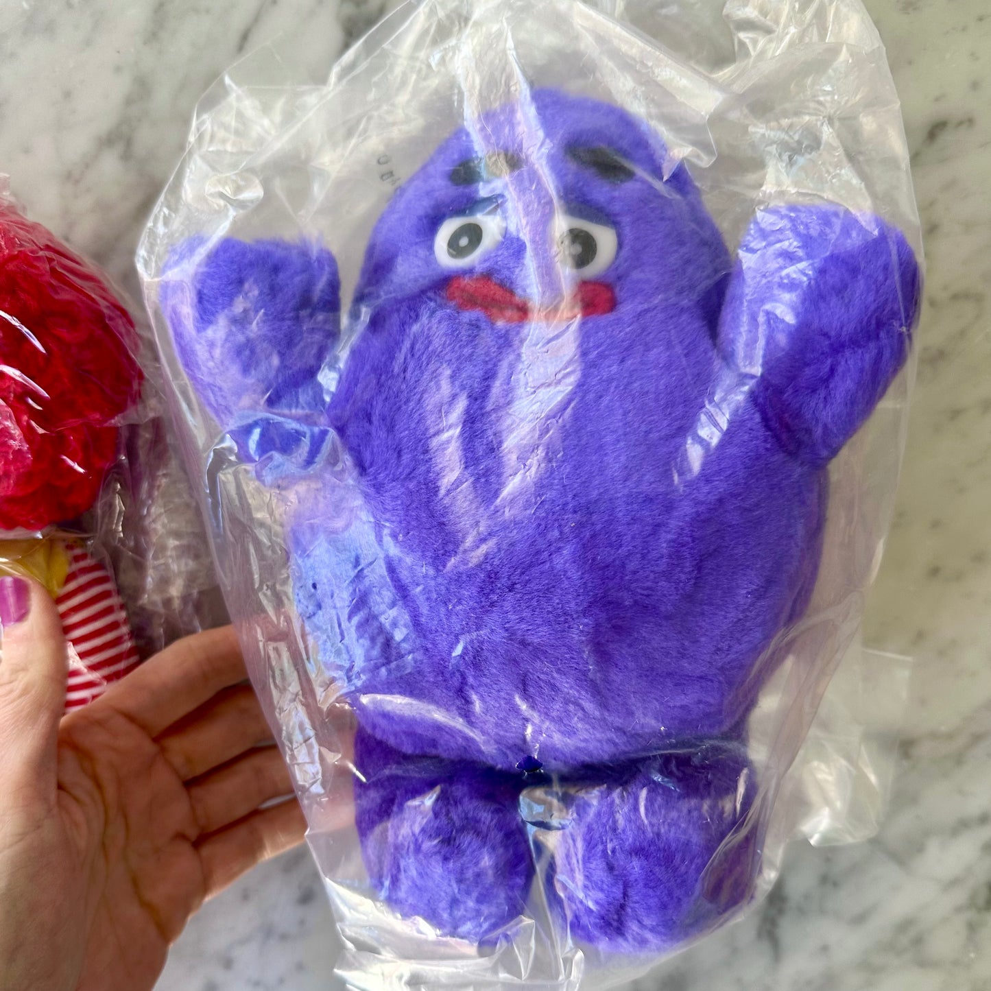 1984 Birdie, Ronald, & Grimace Plush Set